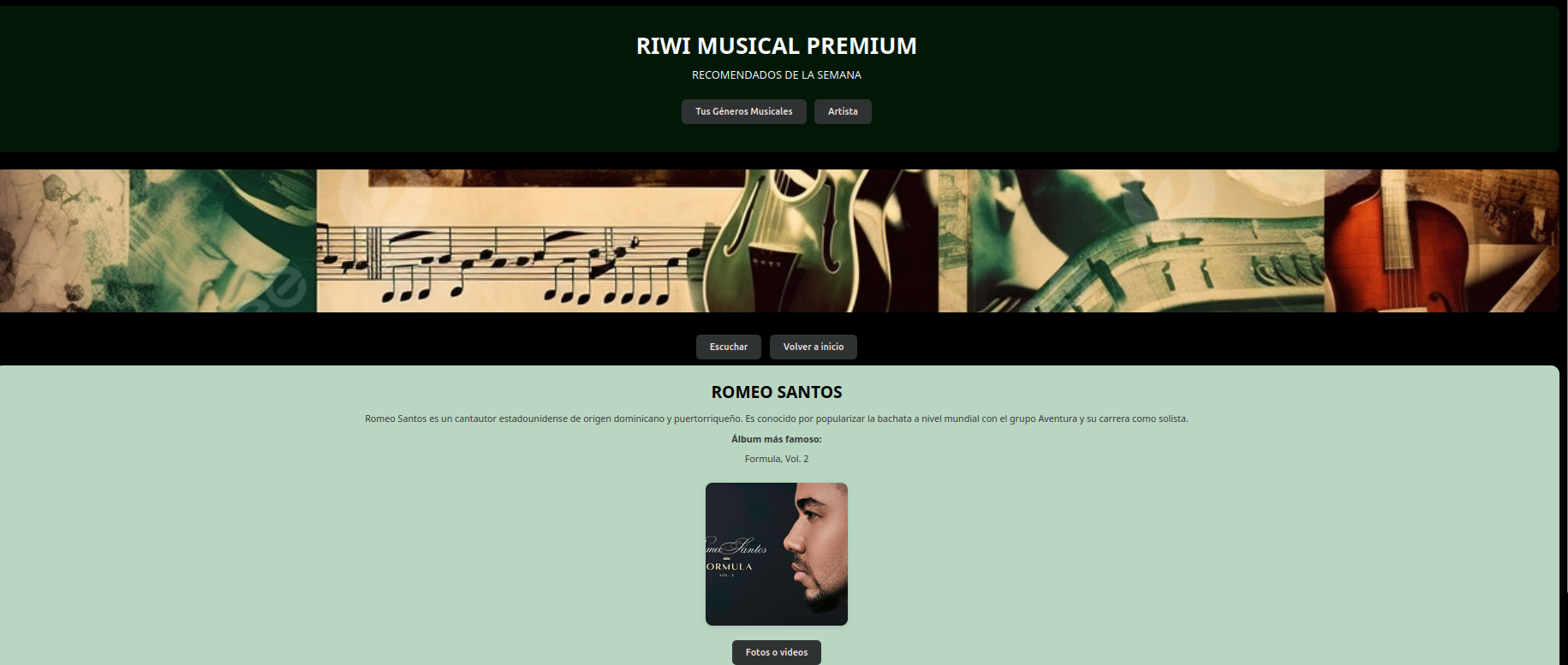 Music Page